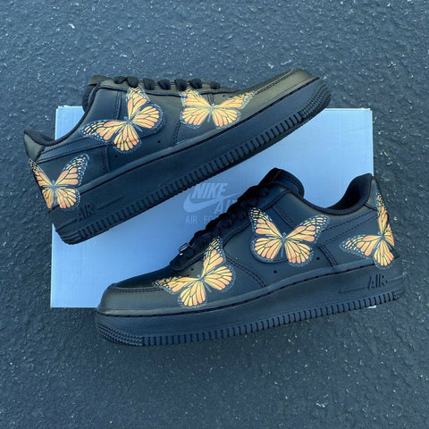 Custom Colored Iridescent/Reflective Butterfly Nike AF1