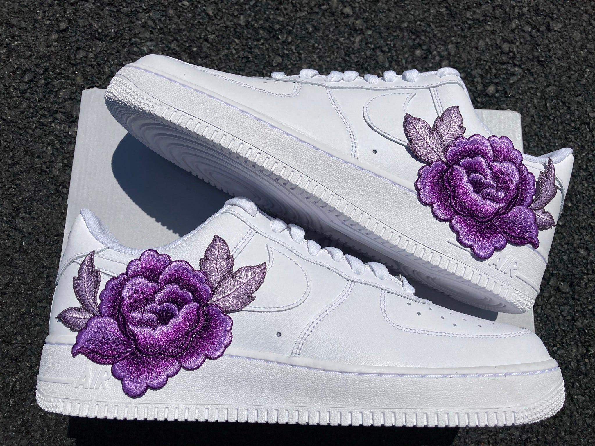 Embroidered Custom Air Force 1 Low Rose AF1 Customized Made to 