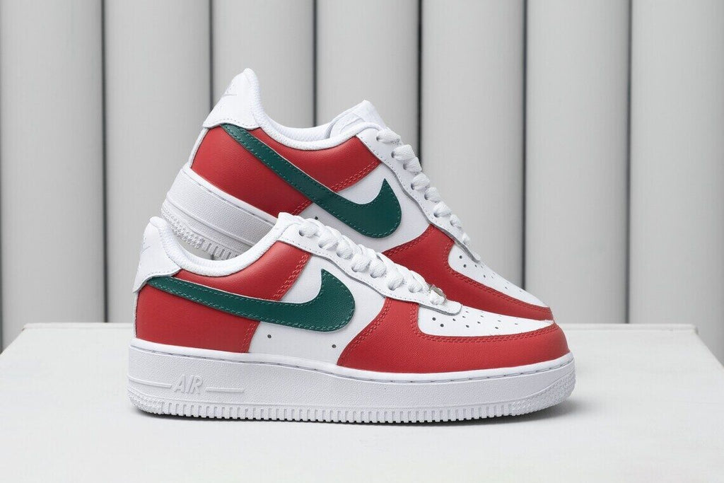 red and white air force 1