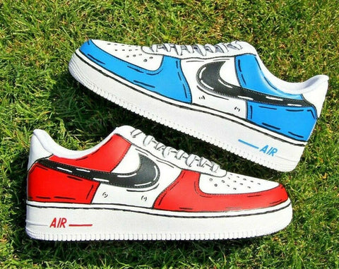 Nike Air force 1 Custom – Tri Customs